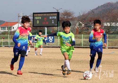 '2021 화랑대기 전국 유소년축구대회' 2주간 열전 성공적 마무리